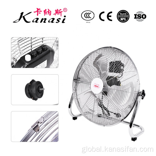 Wholesale Industrial Floor Fan Wholesale Heavy Duty Powder Coating Industrial Floor Fan Manufactory